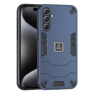 Pour <span class=keywords><strong>Samsung</strong></span> Galaxy A06/A16/M35/A35/A55/A25/M55/F14 TPU + PC Housse de protection antichoc 2 en 1 Armor Design Mobile Phone Case - Product Image 1