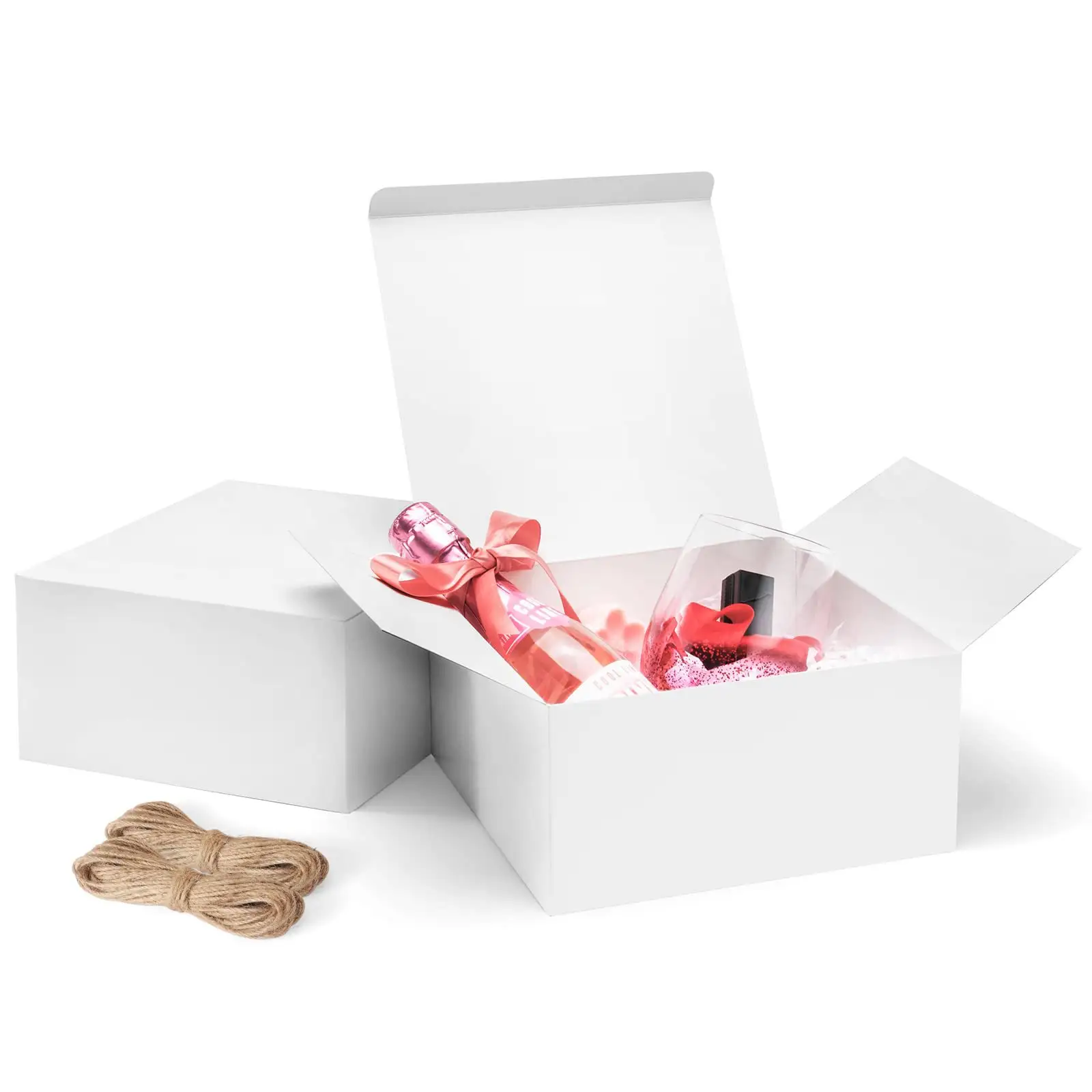 कस्टम सफेद शादी एहसान बक्से छोटे कागज पैकेजिंग सफेद उपहार कागज बक्से सफेद कार्ड कागज बॉक्स