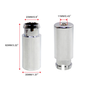 Fourche de changement de vitesse en aluminium Hino SK225, filetage 11 mm, pour réparation et remplacement de transmission de camion - Product Image 2