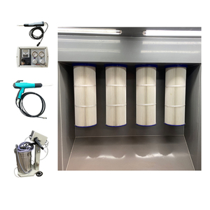 Coloreeze machines automatique manuel cabine de pulvérisation système poudre revêtement métal acier substrats galvanisation peinture PCB noyau - Product Image 1