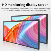 Prix usine 4K 23.8 24 pouces 3840*2160 boîtier en métal industriel VESA montage mural écran tactile écran Lcd avec HD DP USB