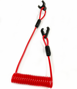 Taille personnalisée <span class=keywords><strong>Yamaha</strong></span> Corde à ressort Spirale Câble Fil Solide Noyau Moteur Hors-Bord <span class=keywords><strong>Jet</strong></span> <span class=keywords><strong>Ski</strong></span> Flameout Corde de Sécurité Ressort Porte-clés - Product Image 5