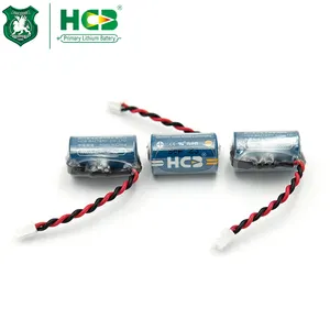 Hcb er14250 3.6V pin lithium thêm kết nối vv và máy công cụ dung lượng cao ls14250 Pin