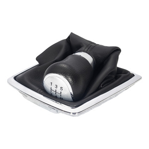 Poignée de levier de vitesse en cuir pour voiture Ford, 5 vitesses, 6 vitesses, ergonomique, pour transmission manuelle - Product Image 2