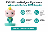 Poupées de dessin animé 3D en PVC souple personnalisées, décoration de table mignonne, cadeaux de bienvenue créatifs, figurines portables