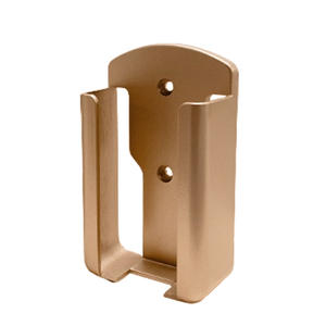 Caja de almacenamiento para control remoto de aire acondicionado, base rectangular dorada esmerilada montada en la pared para uso doméstico y hotelero - Product Image 2