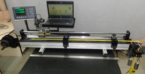 1M Metric and Body <b>Measurement</b> Scale and Tape Stainless Steel Blade Calibration Unit in MM System - Product Image 4