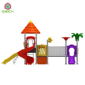 Maternelle jouer jeux mathématiques pour enfants et enfants en métal parc d'attractions extérieur équipement de terrain de jeu toboggan en plastique ensemble jouets - Product Image 6