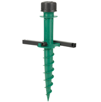 Nouveau Jardin Camping En Plein Air En Plastique Dur Parapluie Piquet Plage Ancre Sable Spike