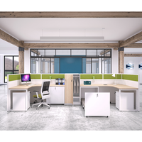 Haute qualité bureau cabine modulaire bureau poste de travail diviseur espace ouvert bureau pour personnel poste de travail Tables de bureau