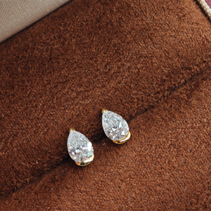 Boucles d'oreilles clous en platine (PT900) UM Jewelry, vente en gros, unisexe/hommes/femmes, usage quotidien, fête, anniversaire, mariage, cadeau - Product Image 6