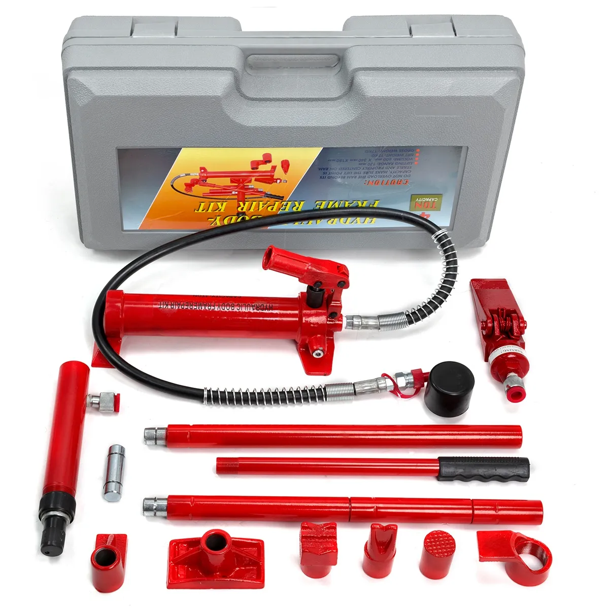 convenient Handy tool box with jack accessories 355mm- 490mm power hydraulic body frame for Vehicle Service