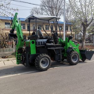 ביצועים מעולים כפול-קצה עמוסים מעמיס קל לשימוש קדמי ו גלגל מטעין עבור חפירת חול וניקוי הנהר - Product Image 4