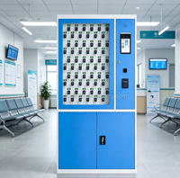 Armoire à clés intelligente à reconnaissance faciale pour les entreprises, accès autonome et enregistrement à distance, casier de stockage de clés