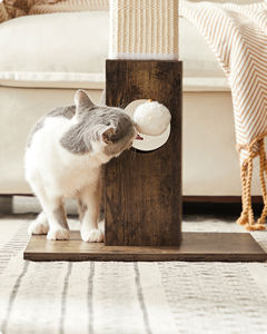 Pet mobilya tırmalama caydırıcı çizik kutup oyuncak kedi ile tırmalama sütunu - Product Image 4