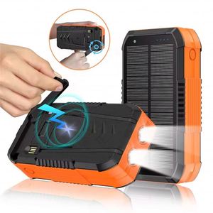 60 Wát 60000 mAh ngân hàng điện solare 68000 nhanh 6 trong 1 sạc không dây với Hand Crank <span class=keywords><strong>Dynamo</strong></span> - Product Image 2