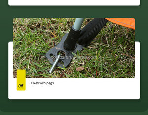 Dôme portable <span class=keywords><strong>2</strong></span> 3 4 personnes <span class=keywords><strong>camping</strong></span> en plein air léger plage familiale installation facile tente de <span class=keywords><strong>Camping</strong></span> Pop Up instantanée - Product Image 5
