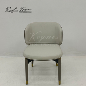 Chaise de restaurant en cuir PU KeynesCommercial |   Sièges de salle à manger rembourrés |   Conception empilable |   Approvisionnement en gros direct usine - Product Image 1