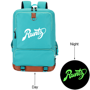 Nueva Mochila Deportiva <span class=keywords><strong>RUNTZ</strong></span> con Correa Desmontable, Resistente al Agua y a los Olores, de Nailon, con Función de Brillo en la Oscuridad, de Poliéster, para Viajes, Negocios y Ocio - Product Image 1