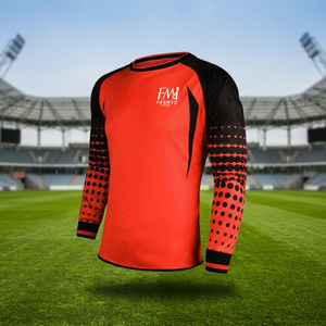 Custom Mens Long Sleeve Football Soccer Training Jersey Shorts Sportswear Set Quick Dry Breathable Team Uniform Performance Wear - Product Image 3