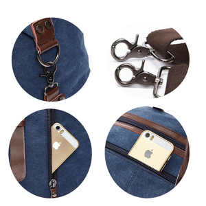 Bolsa de viaje deportiva, saco de fin de semana, de lona, para una noche, para equipaje, sporttasche - Product Image 5