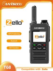 ANYSECU T68 POC, Dispositivo Portátil de Largo Alcance con Tarjeta SIM 4G para Red Pública, WiFi, GPS, Compatible con ZELLO L780 - Product Image 4