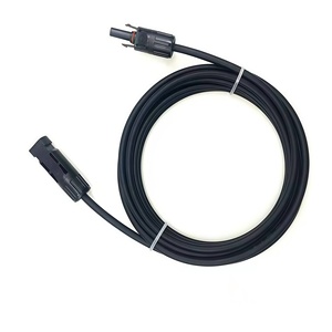 Kabel Sambungan Tembaga Solar PV 4mm2 6mm2 Daya 1000V 30A Kabel DC Solar untuk Panel Surya - Product Image 3