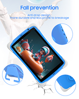 Tablette éducative portable Android 12 de 10 pouces, 2 Go de RAM, 32 Go de ROM, 5000 mAh, pour enfants, tablette d'apprentissage pour enfants
