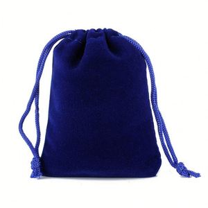 Lot de 50 sacs cadeaux en velours avec cordon de serrage, 4x6 pouces, pochettes à bijoux pour cadeaux de mariage - Product Image 3