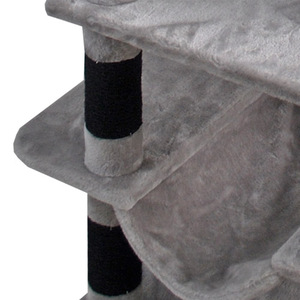 Poste para rascar con láser para gatos, árbol moderno de lujo y Rascador en U, hermosas camisetas altas, rueda de ejercicio, escalada barata de 200cm con cuerda - Product Image 3