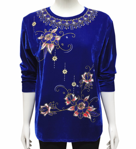 Camicetta di fiori <span class=keywords><strong>fantasia</strong></span> all'ingrosso donna elegante moda donna top <span class=keywords><strong>camicette</strong></span> da donna - Product Image 3