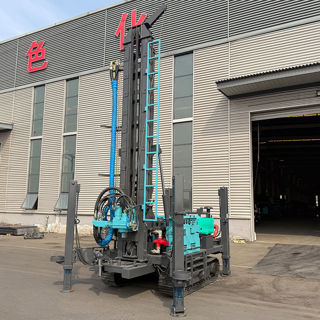 Heavy Duty Crawler DTH Rig High Torque Pneumatic Fast Deep Formation Stable Portable Drilling Construction Machine