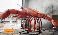 Statue d'insecte géante animatronique pour l'extérieur, service personnalisé, usine Kawah