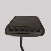 Capteur de vitesse 24 GHz, radar de détection de vitesse des véhicules, portée de 200 m, interface RS485, 4 voies, radar à ondes millimétriques, installation au niveau du portique routier