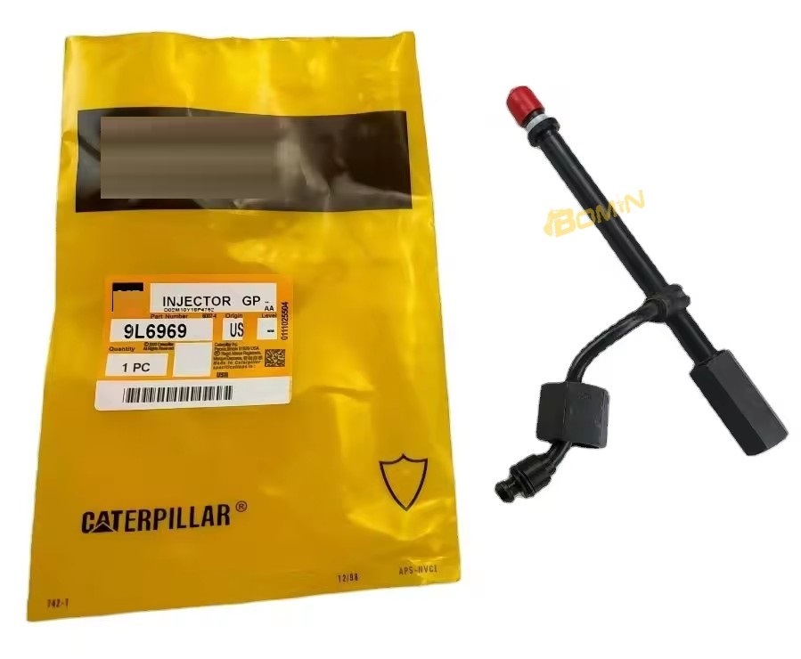Fuel Injector 9L6969 For Caterpillar 910 931 931B 3204 3208 Engine 225 Excavator