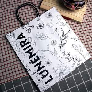 Wholesale Price Kraft Paper <b>Bags</b> for Fast Custom Printed Cheap Durable Paper <b>Bags</b> Shopping Clothing Food <b>Packaging</b> <b>Bag</b> - Product Image 1