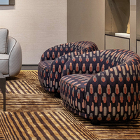 Tissu d'ameublement en jacquard de laine de qualité, marque italienne, tissu pour canapé