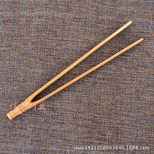Juego de té de bambú, juego de té de cuatro piezas con diseño de bambú, accesorios para el juego de té de los seis caballeros, aguja para té, artesanías de bambú Anji - Product Image 2