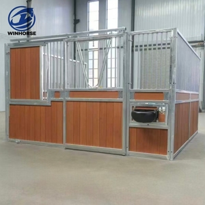 Establo Portátil para Caballos, Galvanizado en Caliente, de Lujo, con Puerta para Heno, Equipo de Primera Calidad para Cría de Caballos - Product Image 5