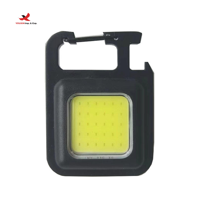 USB Charged Rechargeable Battery Waterproof Portable LED Key Chain Lamp Mini Flashlight Camping Outdoor Survival GZ RTS Bulk