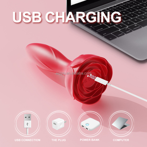 Vibrador Anal en Forma de Rosa con Inflado Automático, Masturbador para Parejas, Juguetes Sexuales para una Experiencia Sexual Mejorada - Product Image 4