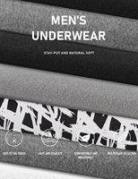 Nouveauté : Boxers pour hommes en coton respirant et antibactérien, taille élastique, grande taille, doux et confortables
