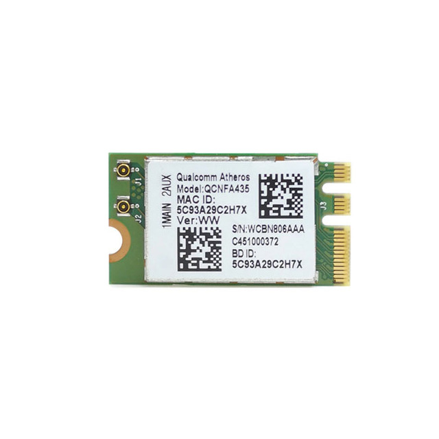 Qualcomm Atheros QCA9377 QCNFA435 NGFF M.2 WIFI Wireless Card BT4.1 WLAN Laptop