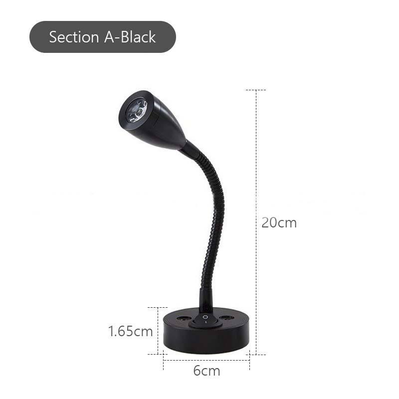 Black Housing with Gooseneck