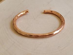 Wholesale Polished Hammered <b>Copper</b> Cuff Bracelet for Commercial and Promotional Use Available At Reasonable Price - Product Image 5