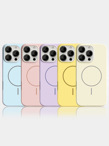 Stile moderno colorato in Silicone liquido custodia per telefono di personalizzazione magnetico Wireless ricarica Anti-goccia Cover del telefono per iPhone 17 - Product Image 5