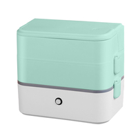 Boîte à Lunch Électrique Chauffante Portable 110V/220V, Étanche et Multi-Niveaux pour la Maison