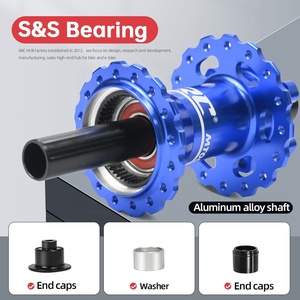 <span class=keywords><strong>MT</strong></span>- 006F /R nero blu rosso 100 / 135 mozzi per Mountain Bike a sgancio rapido mozzi MTB motore centrale elettrico 32h mozzo posteriore per bicicletta a 36 fori - Product Image 4