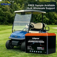 12.8V 150Ah LiFePO4 Lityum Demir Fosfat Derin Deşarj Golf Arabası Aküsü Düşük Kendiliğinden Deşarjlı Deniz RV Solar RS485 M8 Akü Paketi