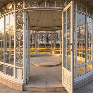 <span class=keywords><strong>Serre</strong></span> <span class=keywords><strong>en</strong></span> fer forgé MILY avec <span class=keywords><strong>verre</strong></span> isolant, résistante aux intempéries, pour l'extérieur toute l'année - Product Image 2